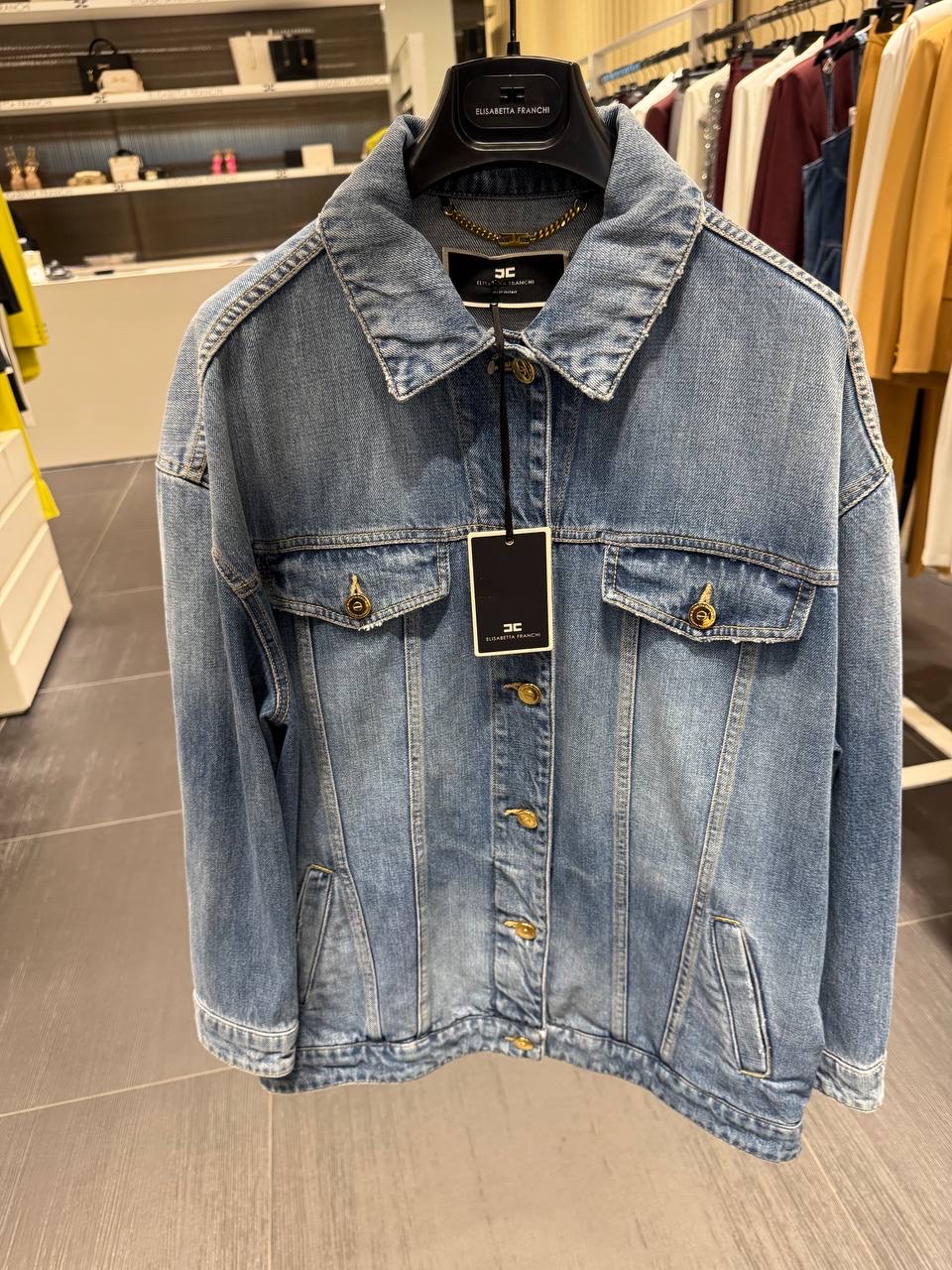 ELISABETTA FRANCHI Jackets front view - Women's luxury Clothes