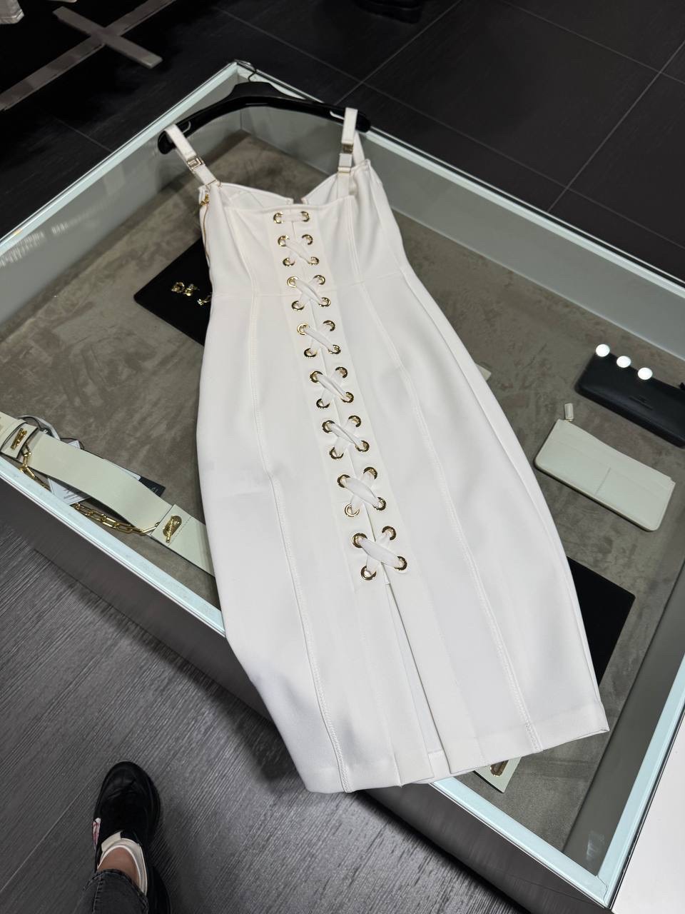 ELISABETTA FRANCHI Dresses side view - Women's luxury Clothes