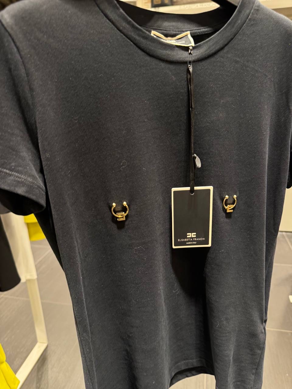 ELISABETTA FRANCHI T-shirt and Polo side view - Women's luxury Clothes