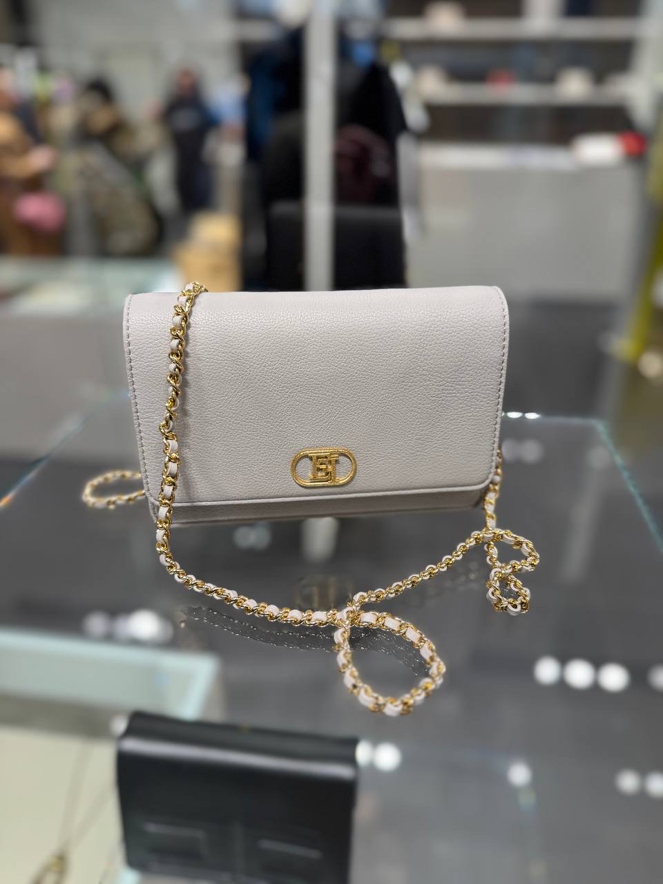 ELISABETTA FRANCHI Crossbody bags front view - Women's luxury Bags