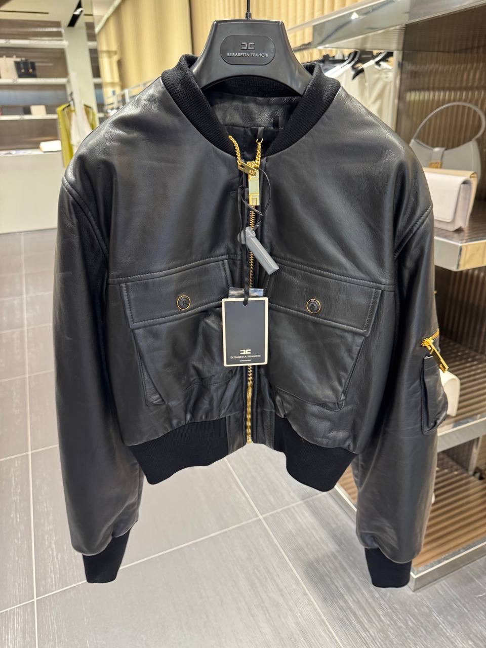 ELISABETTA FRANCHI Jackets front view - Women's luxury Clothes