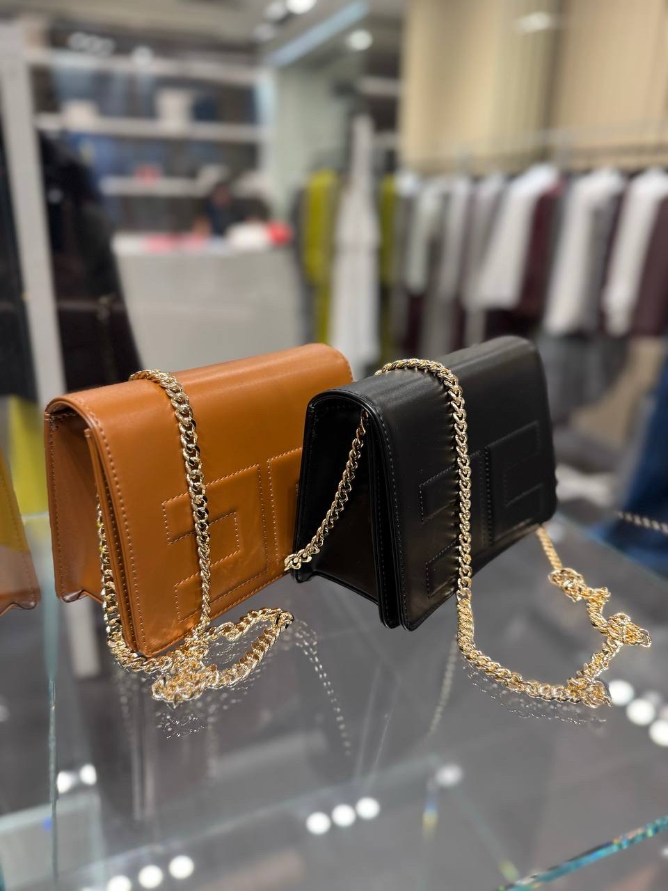 ELISABETTA FRANCHI Crossbody bags front view - Women's luxury Bags