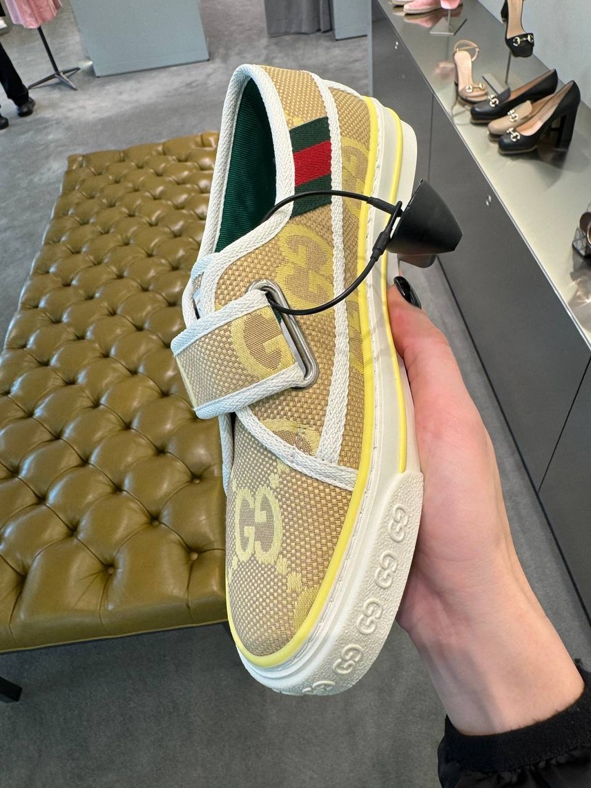 GUCCI Sneakers side view - Women's luxury Shoes