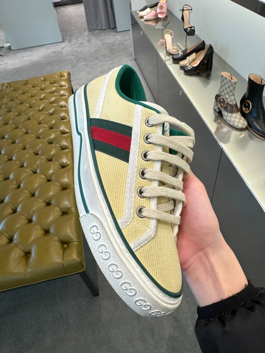 GUCCI Sneakers side view - Women's luxury Shoes