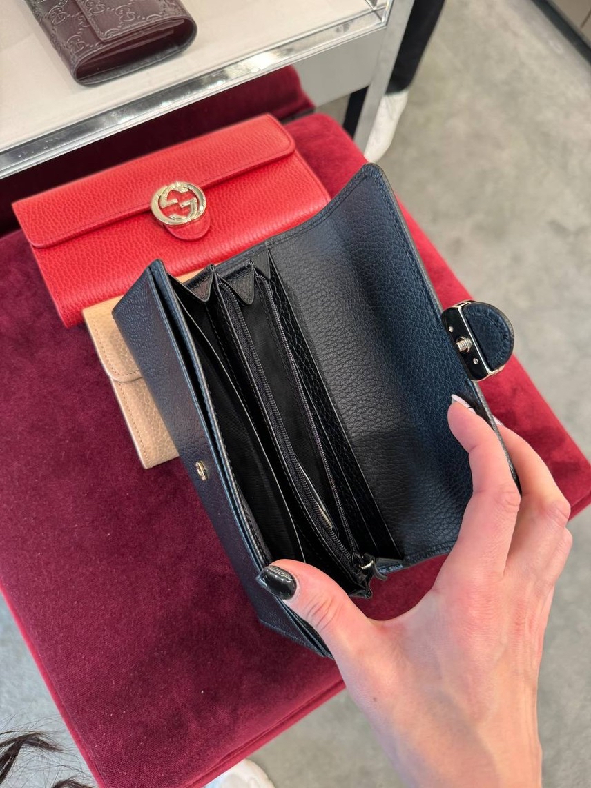 GUCCI Wallets and small leather goods side view - Women's luxury Accessories