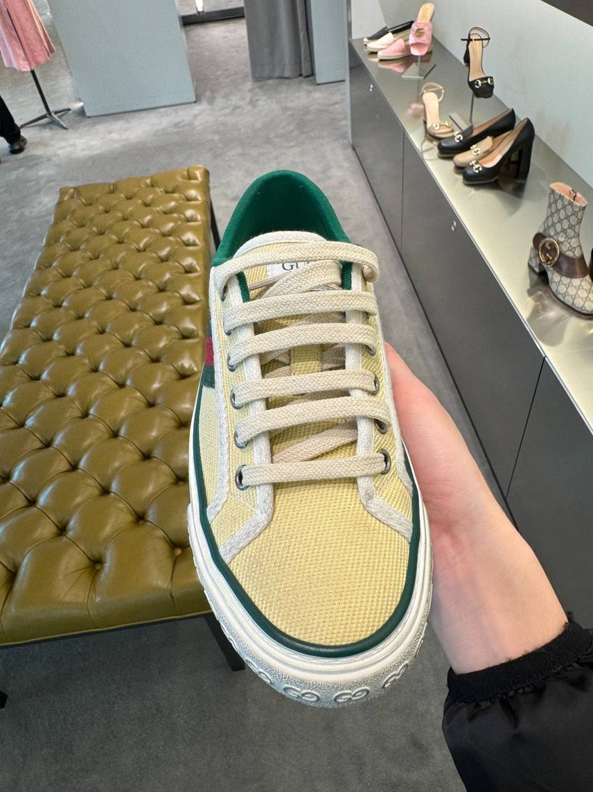 GUCCI Sneakers side view - Women's luxury Shoes