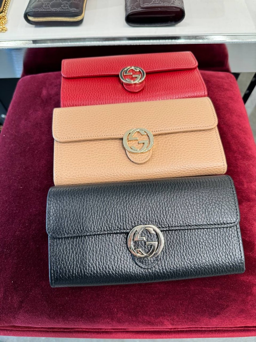 GUCCI Wallets and small leather goods front view - Women's luxury Accessories