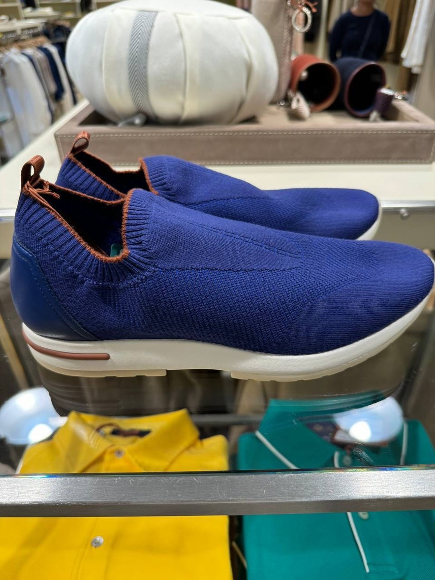 LORO PIANA Sneakers front view - Men's luxury Shoes