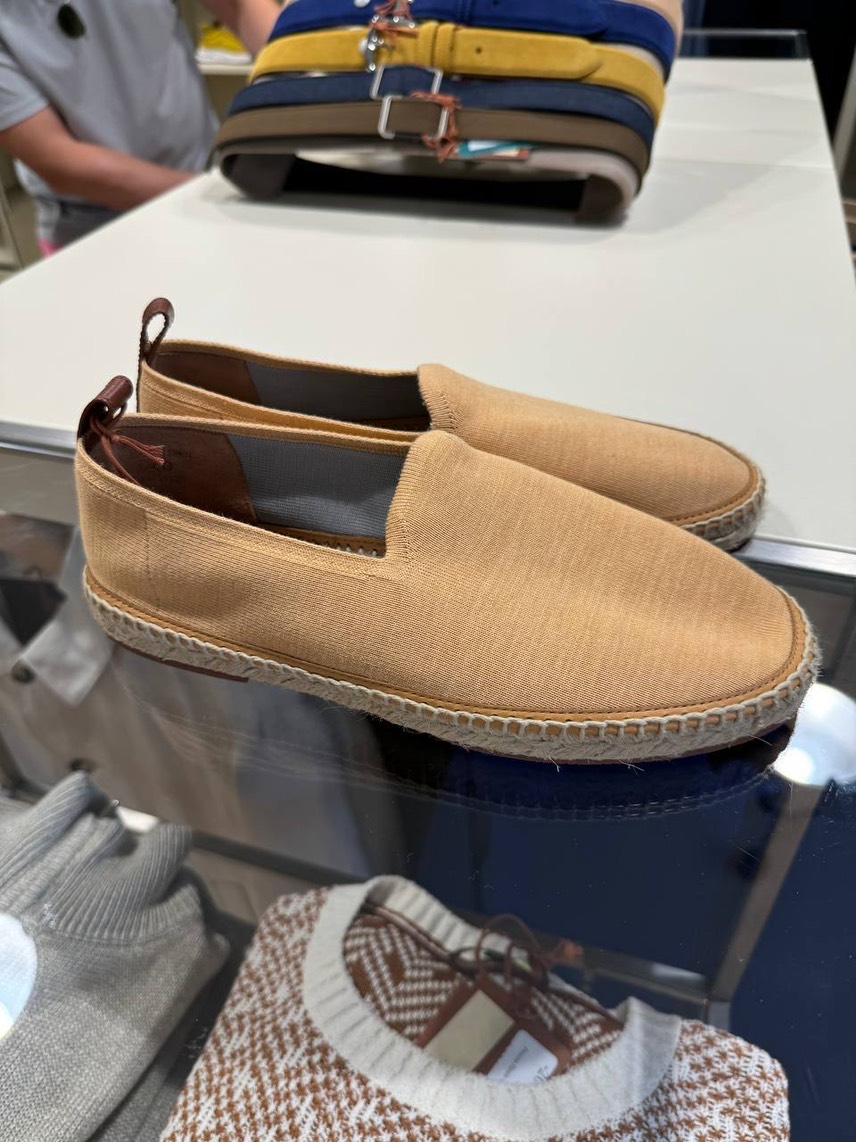LORO PIANA Espadrilles front view - Men's luxury Shoes