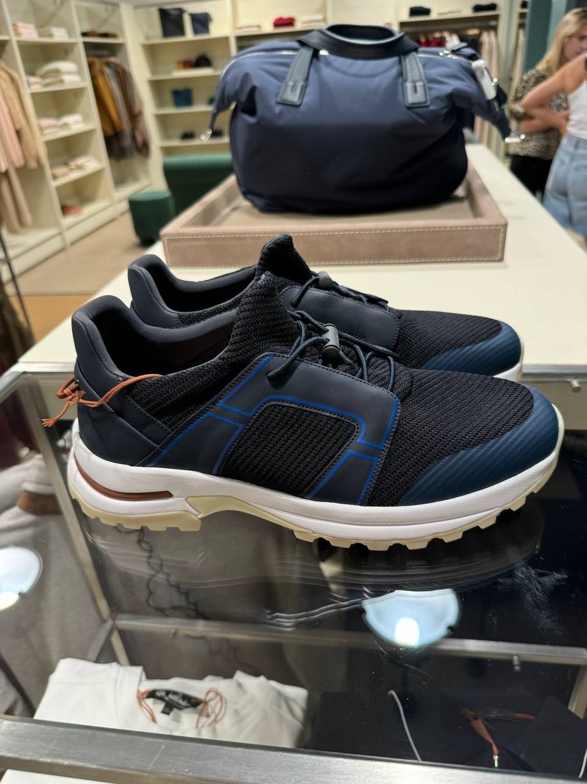 LORO PIANA Sneakers front view - Men's luxury Shoes