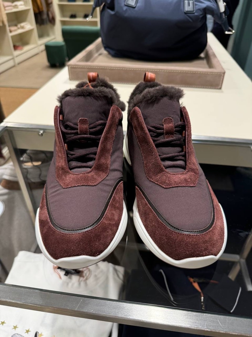 LORO PIANA Sneakers side view - Men's luxury Shoes