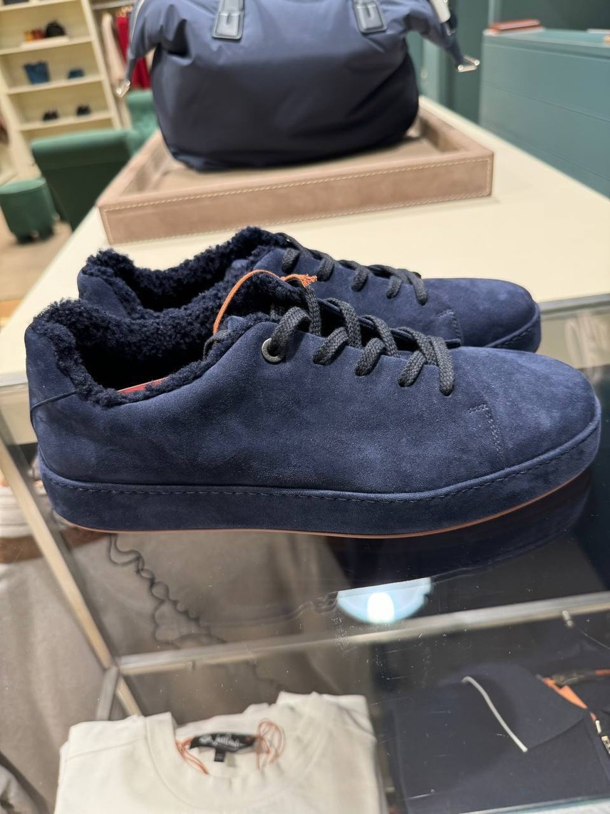 LORO PIANA Sneakers front view - Men's luxury Shoes