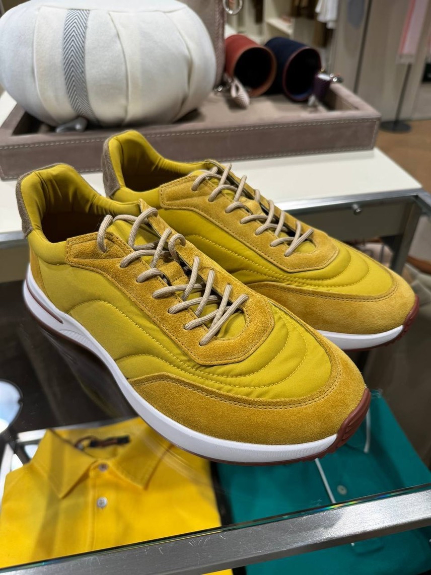 LORO PIANA Sneakers front view - Men's luxury Shoes