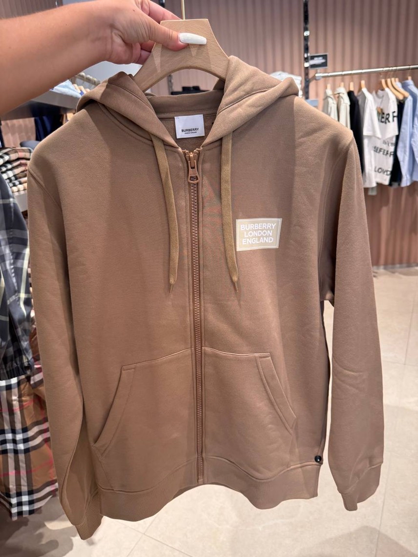 BURBERRY Hoodies front view - Men's luxury Clothes