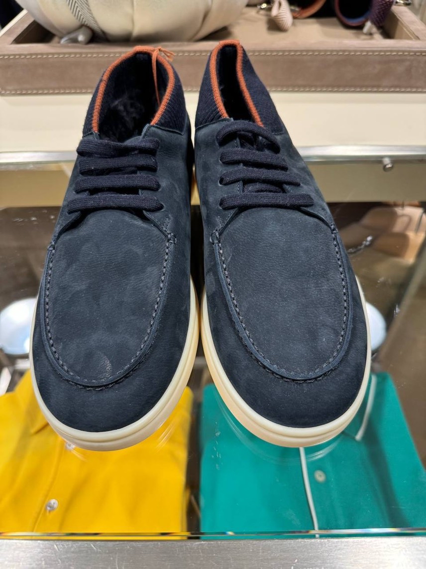 LORO PIANA Sneakers side view - Women's luxury Shoes