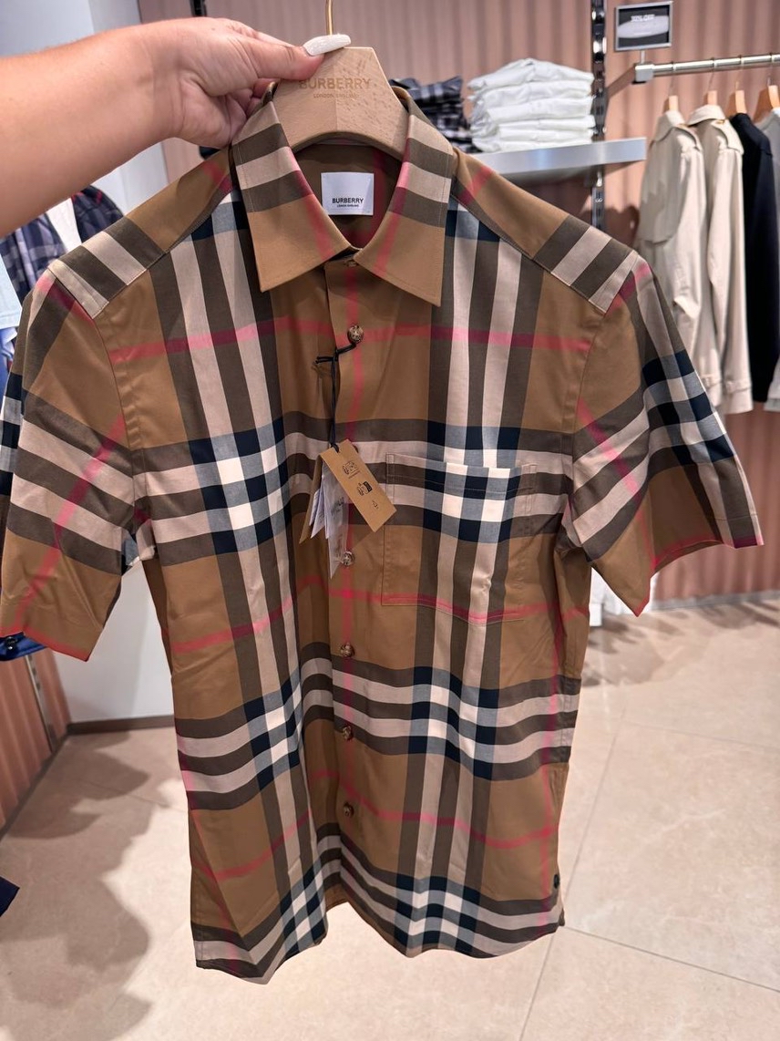 BURBERRY Shirts front view - Men's luxury Clothes