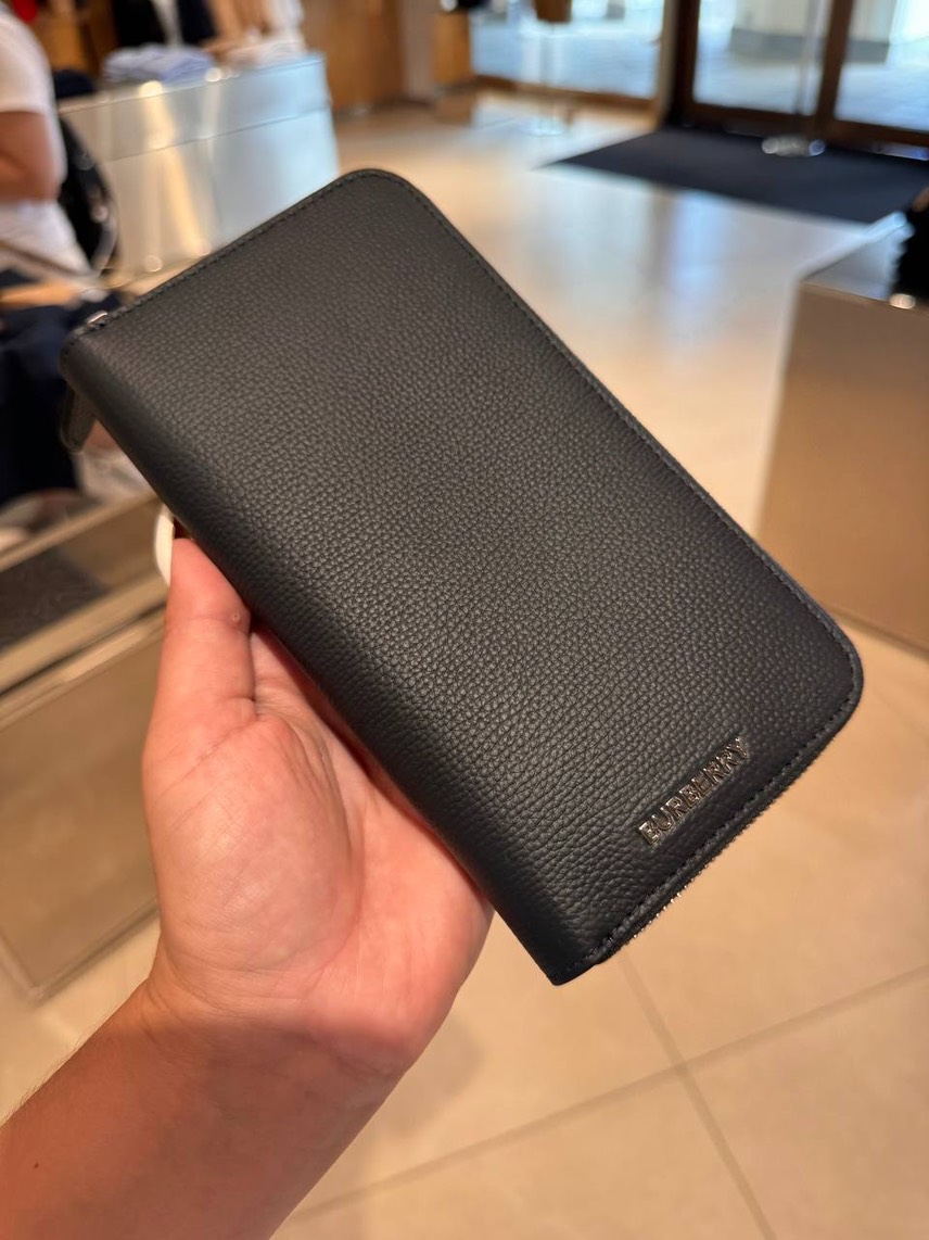 BURBERRY Wallets and small leather goods front view - Men's luxury Accessories