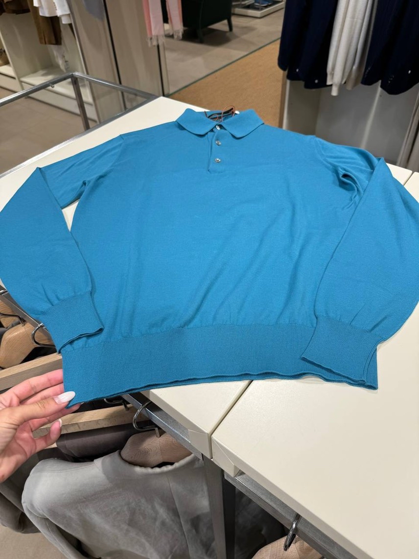 LORO PIANA T-shirt and Polo front view - Men's luxury Clothes