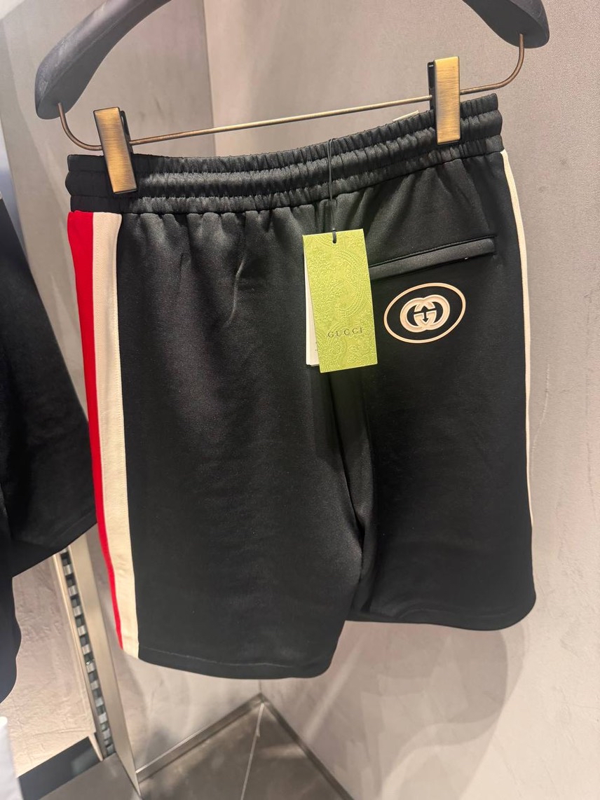 GUCCI Shorts side view - Men's luxury Clothes