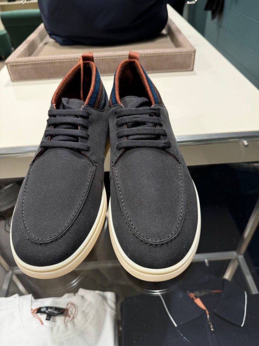 LORO PIANA Sneakers side view - Men's luxury Shoes