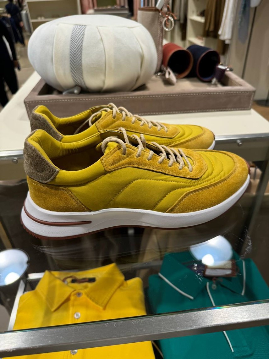 LORO PIANA Sneakers side view - Men's luxury Shoes