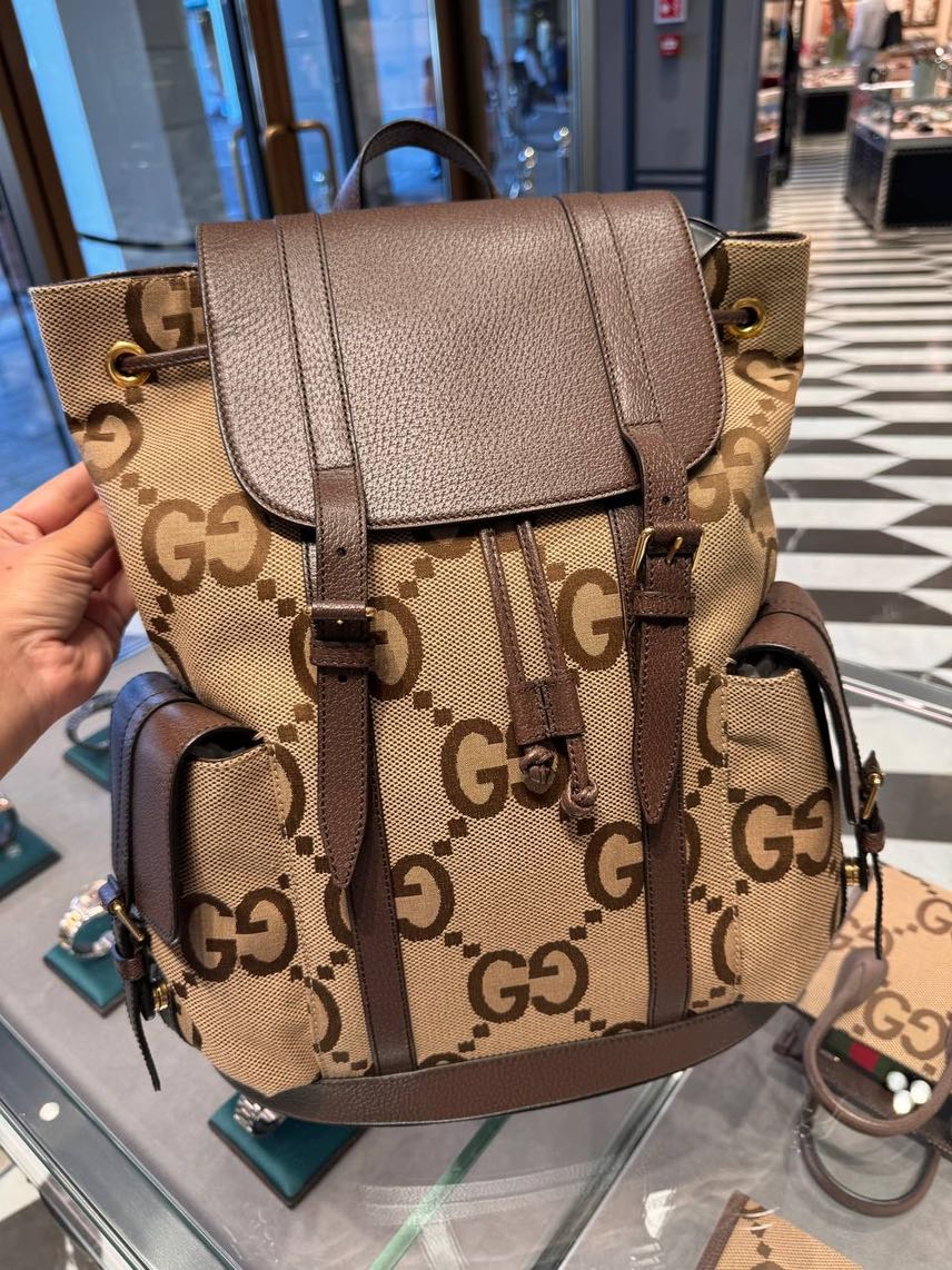 GUCCI Backpack front view - Men's luxury Bags