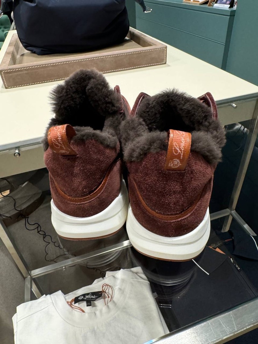 LORO PIANA Sneakers side view - Men's luxury Shoes
