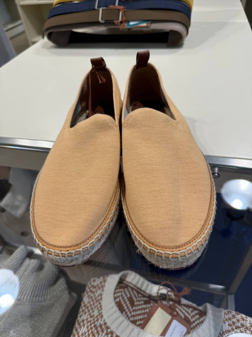 LORO PIANA Espadrilles side view - Men's luxury Shoes
