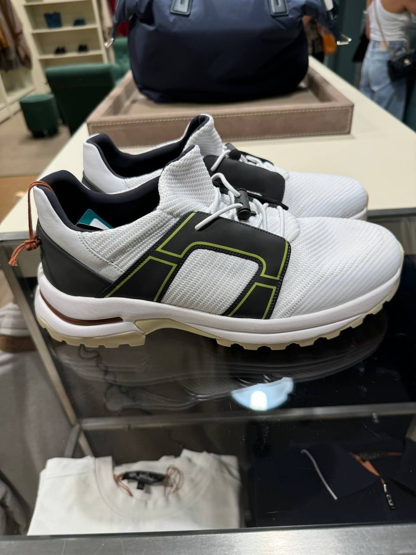 LORO PIANA Sneakers front view - Men's luxury Shoes