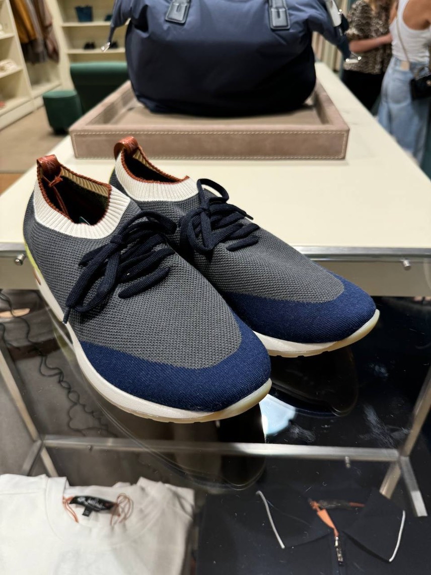LORO PIANA Sneakers side view - Men's luxury Shoes