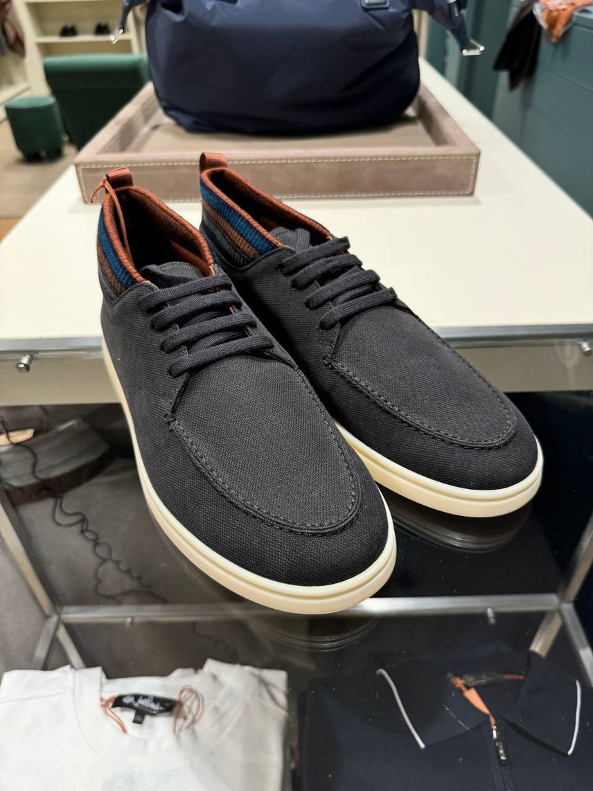 LORO PIANA Sneakers side view - Men's luxury Shoes