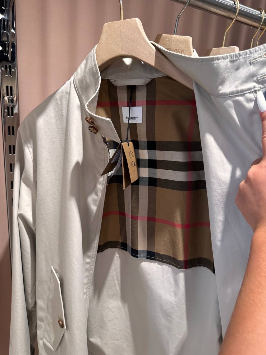 BURBERRY Jackets side view - Men's luxury Clothes