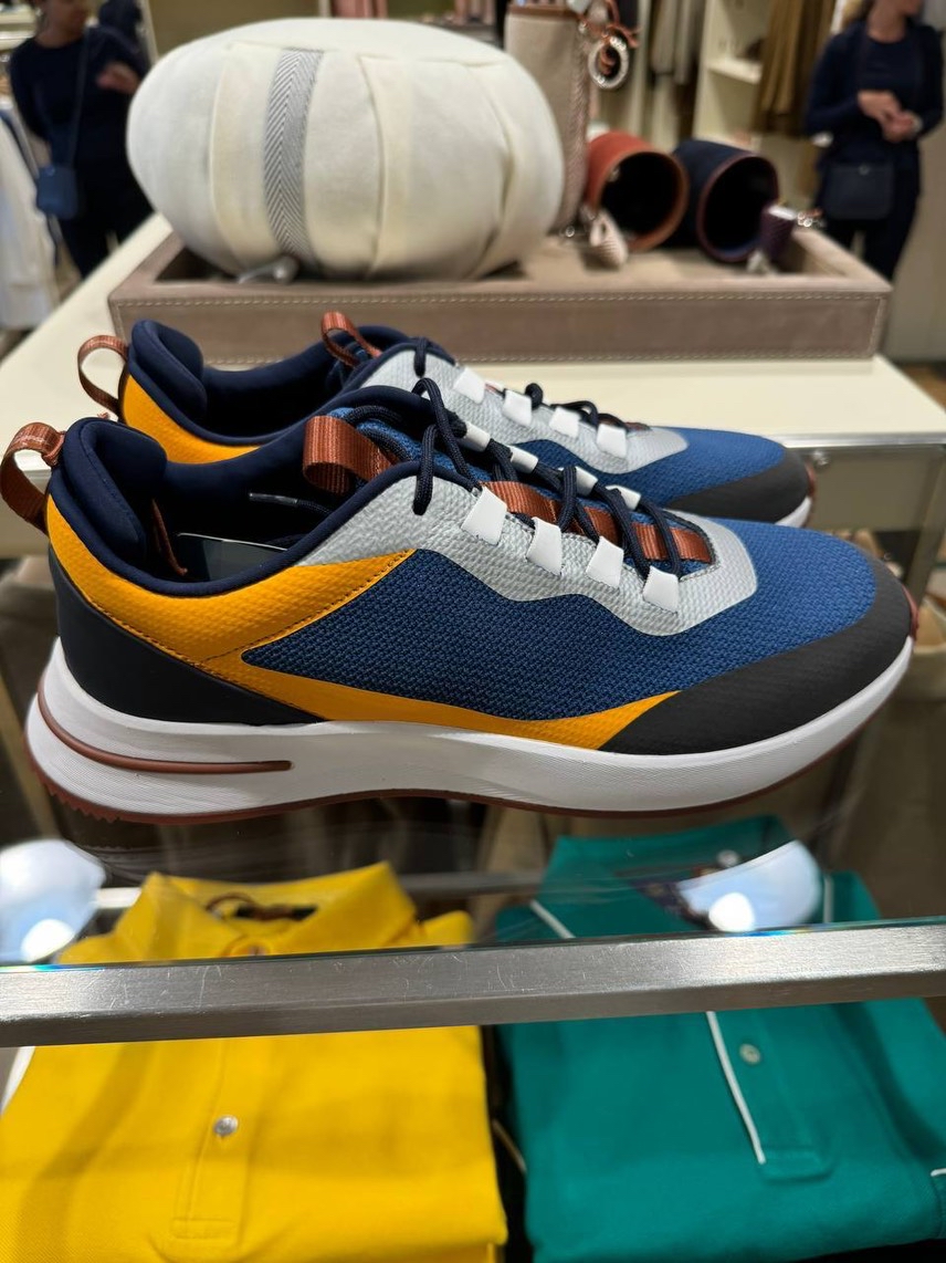 LORO PIANA Sneakers front view - Men's luxury Shoes