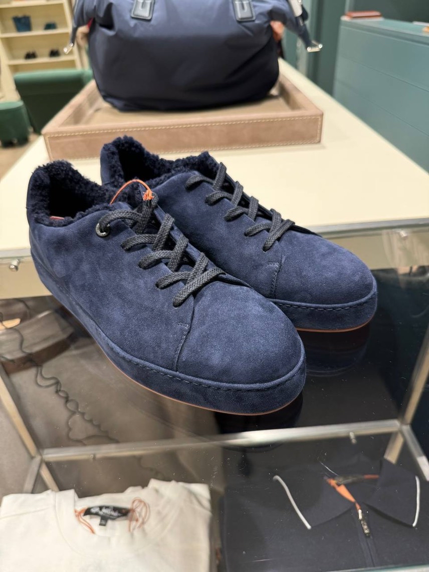 LORO PIANA Sneakers side view - Men's luxury Shoes