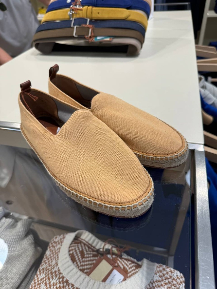 LORO PIANA Espadrilles side view - Men's luxury Shoes