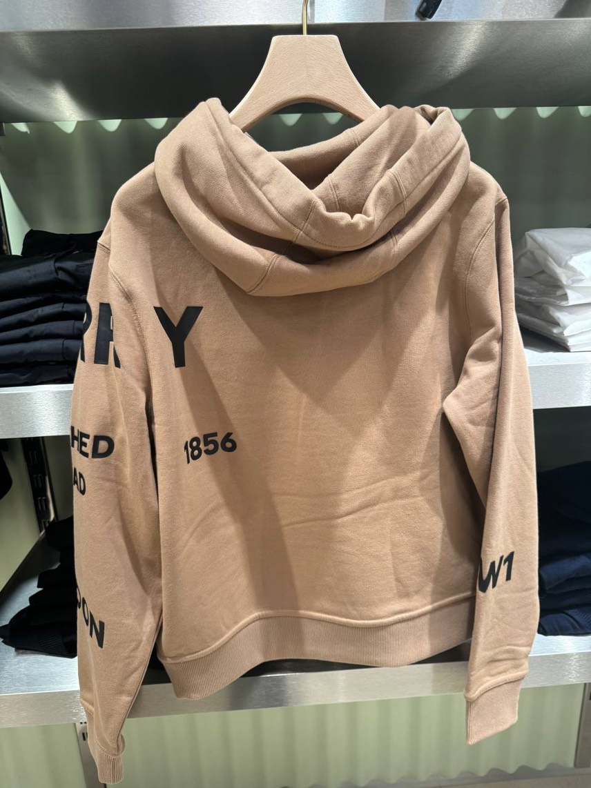 BURBERRY Hoodies side view - unisex luxury Clothes