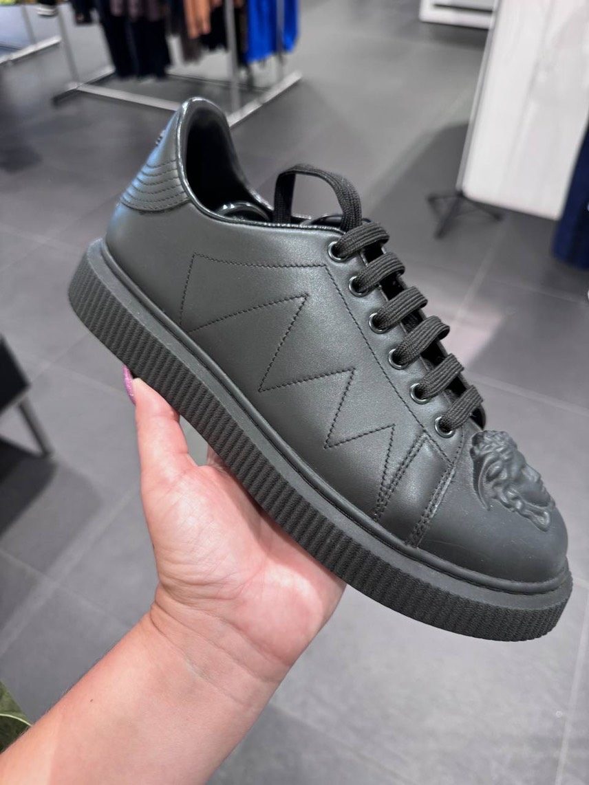 VERSACE Sneakers front view - Men's luxury Shoes
