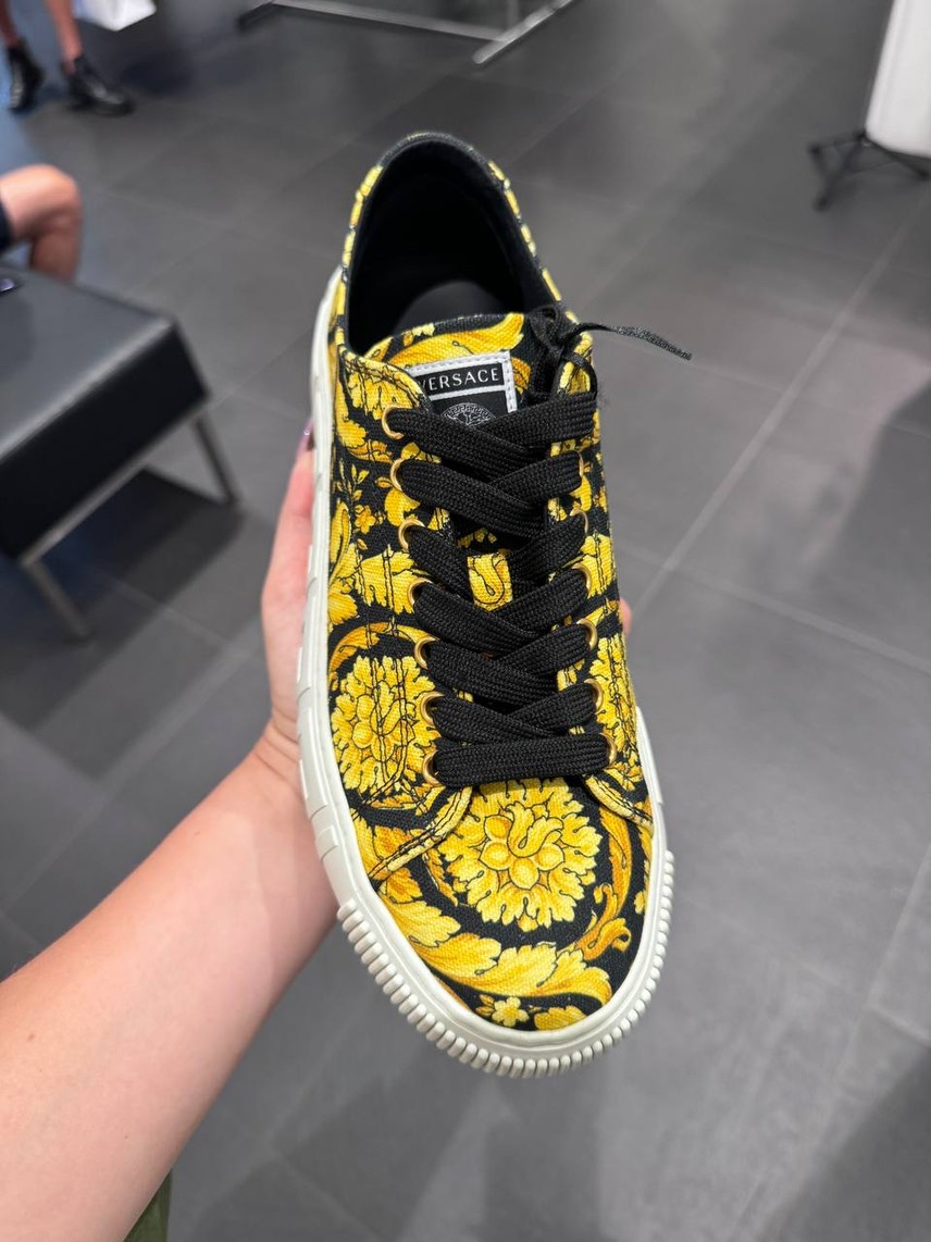 VERSACE Sneakers side view - Men's luxury Shoes