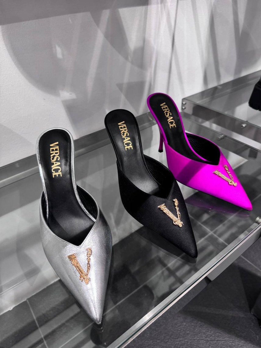 VERSACE Sandals front view - Women's luxury Shoes