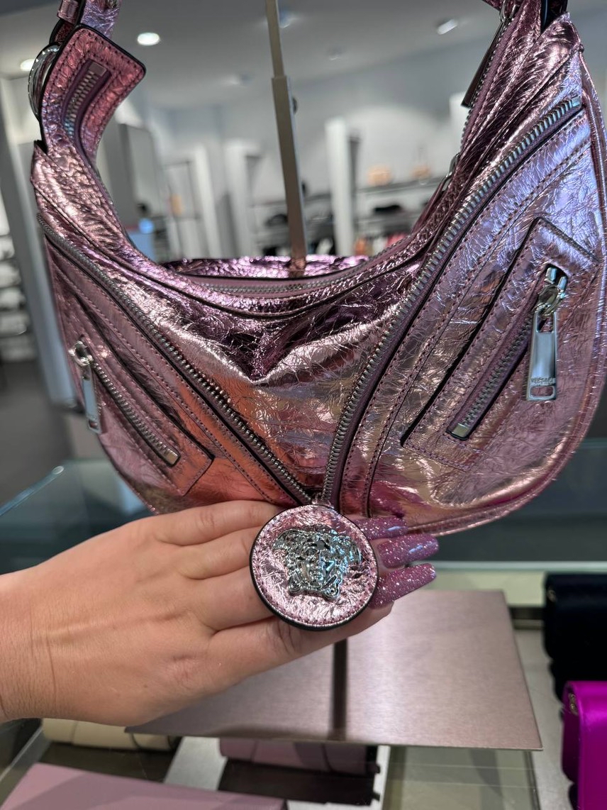 VERSACE Shoulder bags side view - Women's luxury Bags