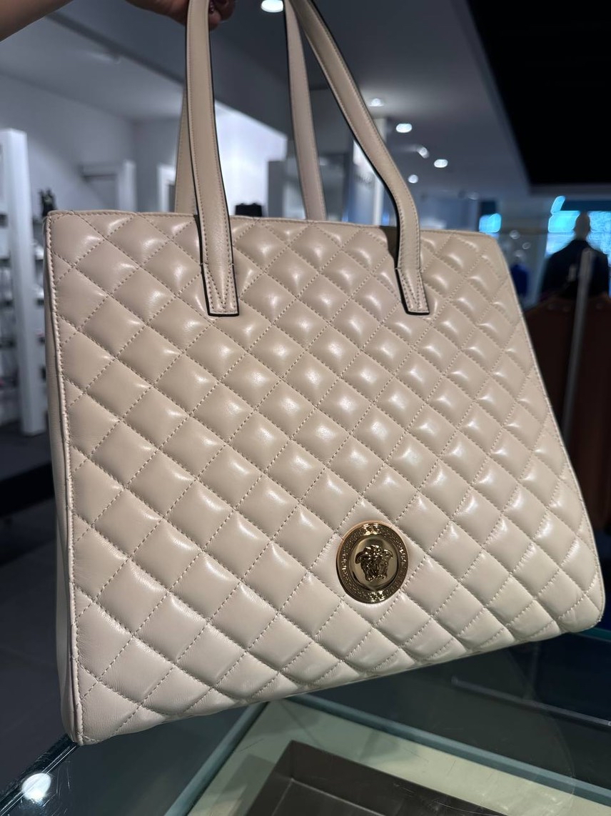 VERSACE Totes side view - Women's luxury Bags