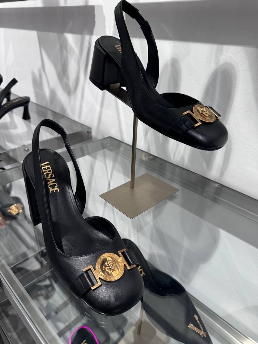 VERSACE Sandals front view - Women's luxury Shoes