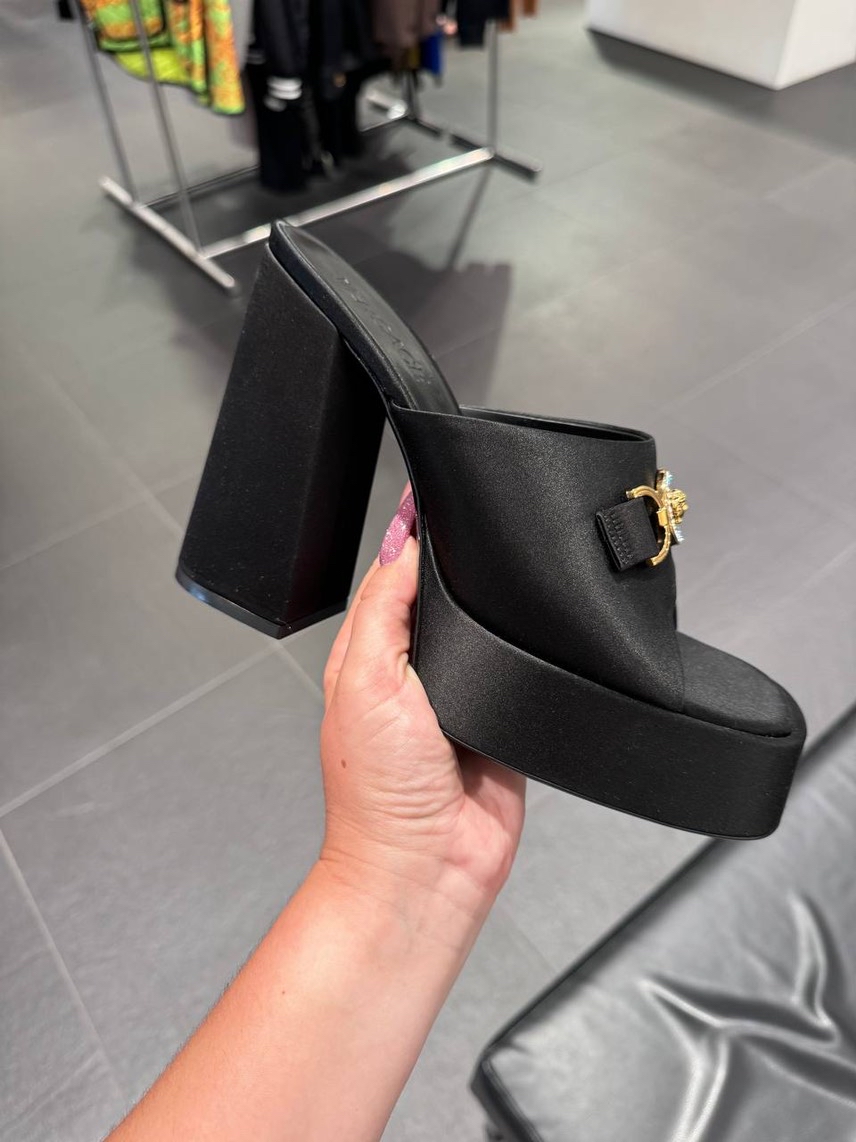 VERSACE Sandals front view - Women's luxury Shoes