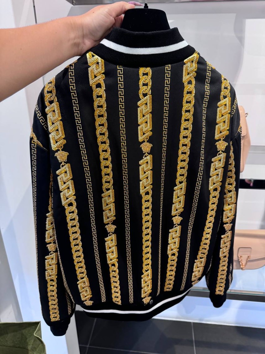 VERSACE Jackets side view - Women's luxury Clothes