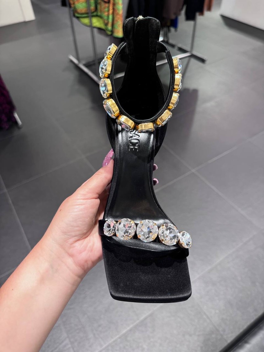 VERSACE Sandals front view - Women's luxury Shoes