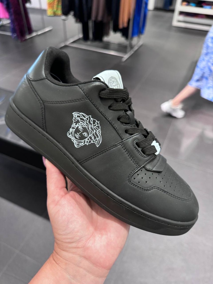 VERSACE Sneakers front view - Men's luxury Shoes