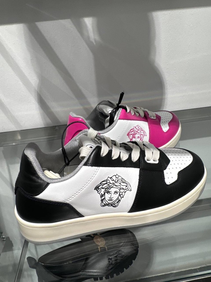VERSACE Sneakers side view - Women's luxury Shoes