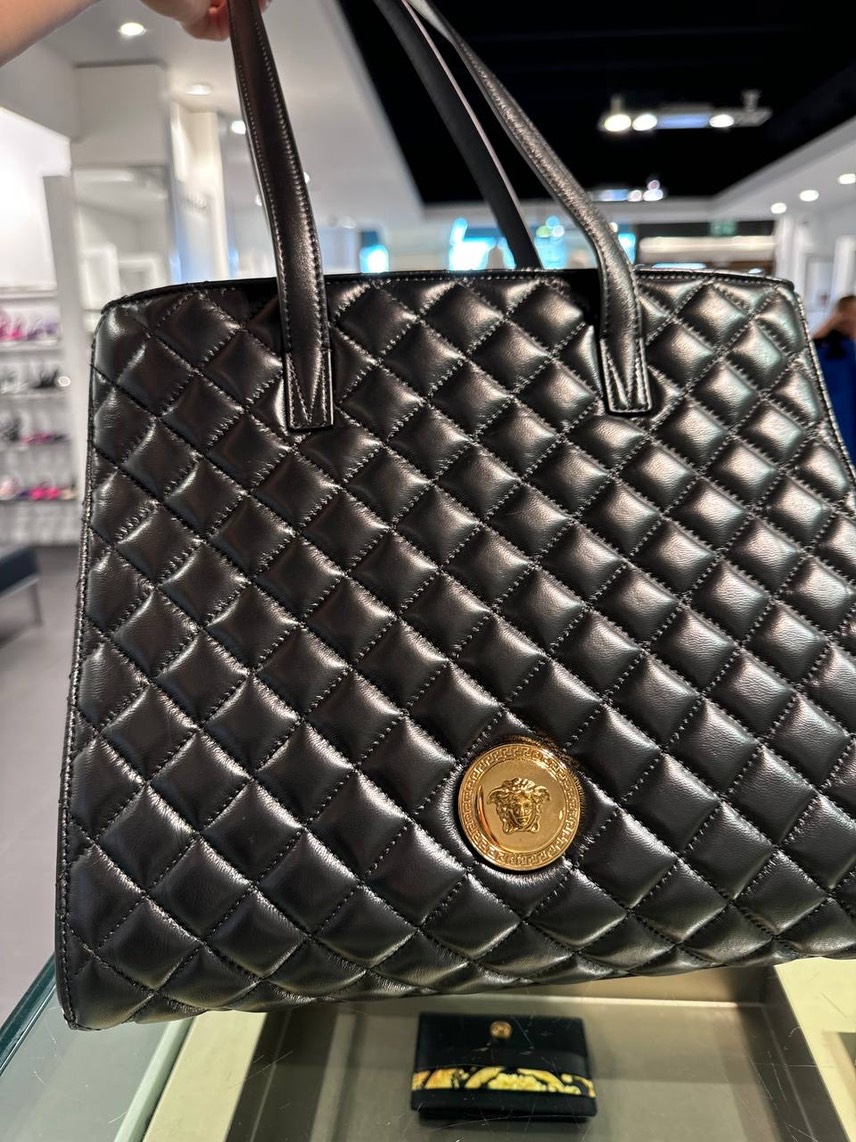 VERSACE Totes side view - Women's luxury Bags