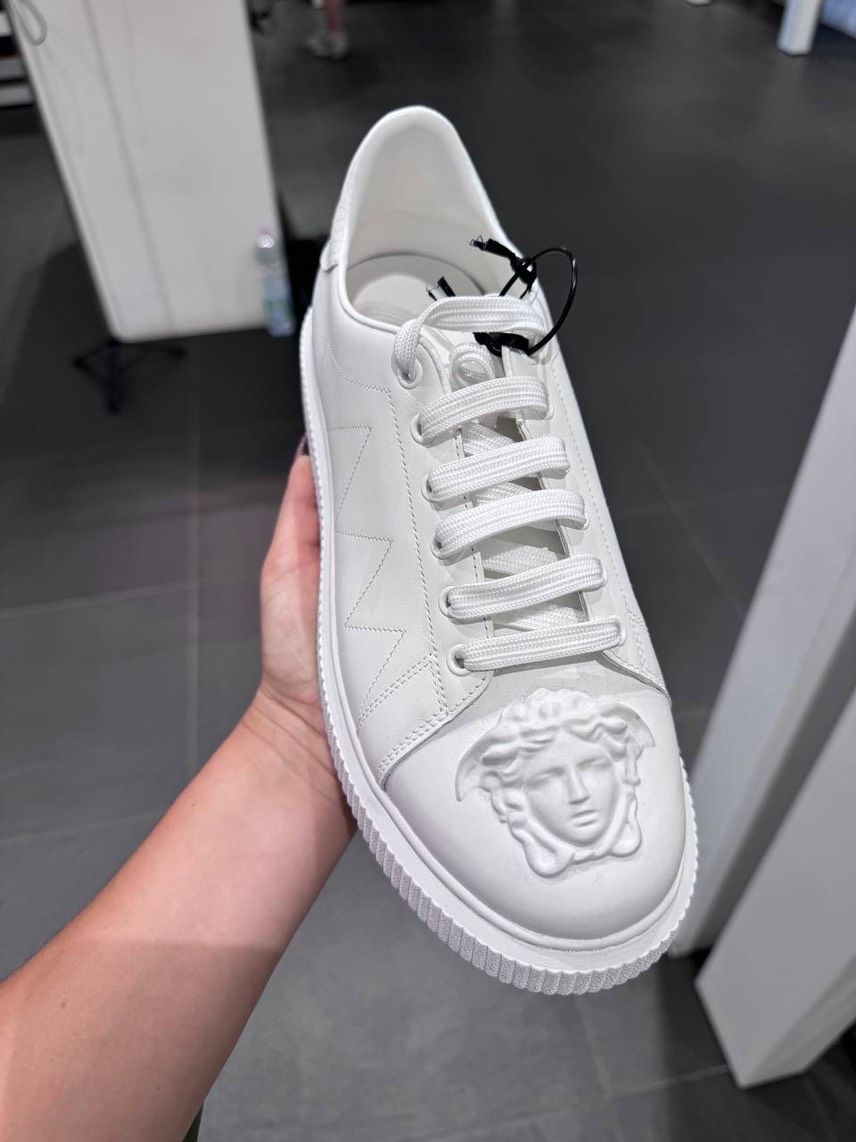 VERSACE Sneakers side view - Men's luxury Shoes