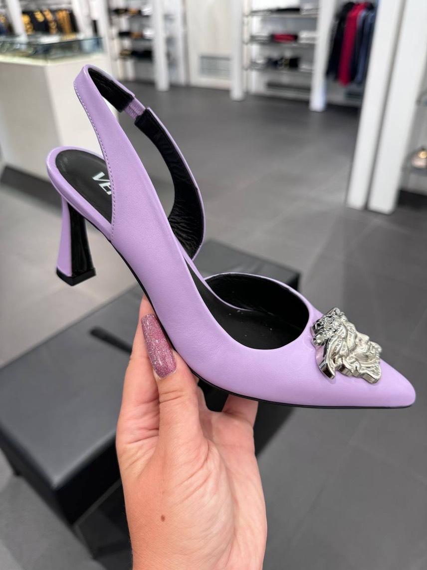 VERSACE Sandals front view - Women's luxury Shoes